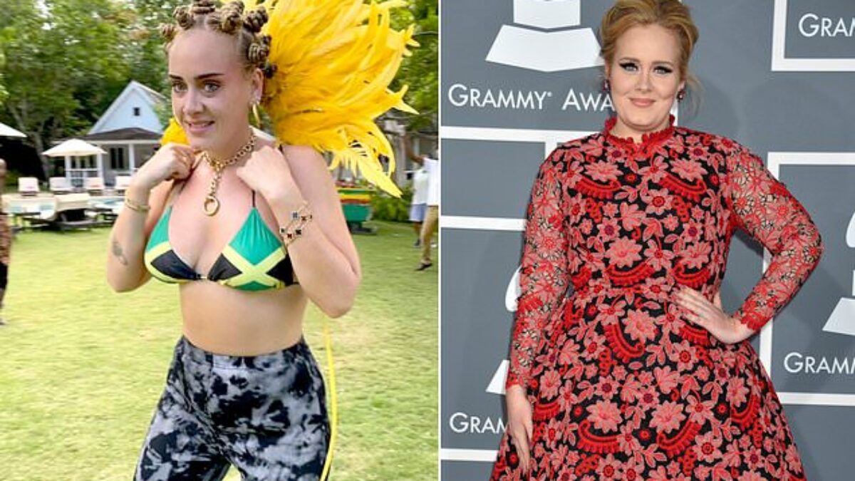 Jamaicans React To Adele's Viral Bikini Photo With Memes & Dancehall Remixes - The Tropixs