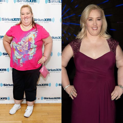 best celebrity weight loss transformations: mama june